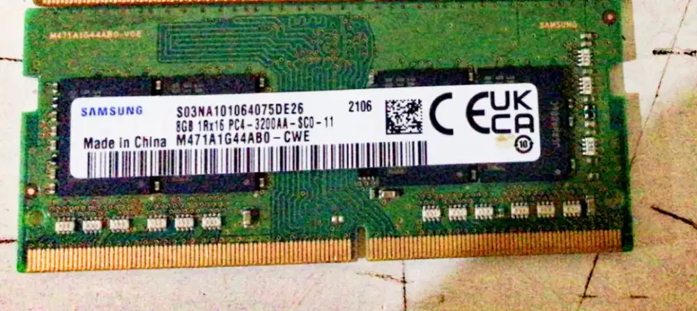 SODIMM DDR4 8GB SAMSUNG PC3200 JAKSEL