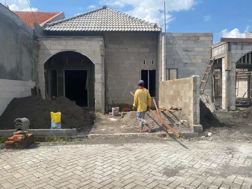 Rumah sukodono 6 x 15 m shm akses jalan lebar