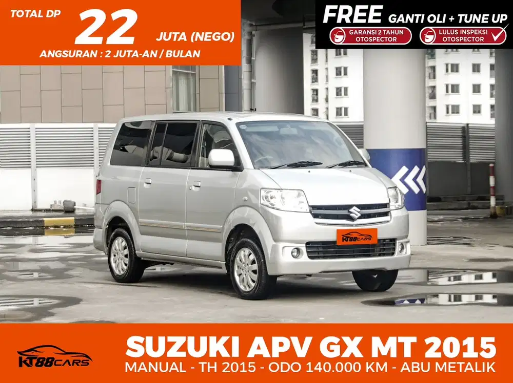 Dp 25 jt Bergaransi Suzuki APV 2015 Bensin
