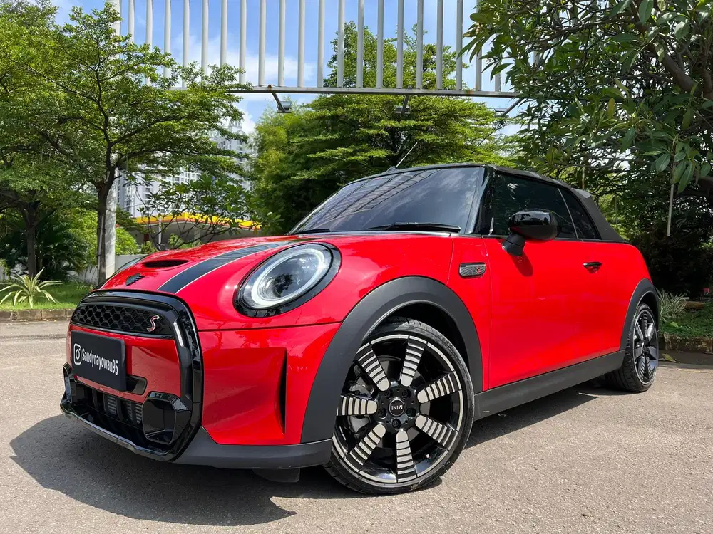 KM.500 PERAK MINI COOPER CABRIOLET CABRIO S TURBO 2024/2023 RED