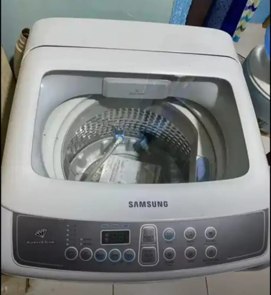 Mesin Cuci Samsung 1 tabung Diamond Drum/Magic Filter Mulus