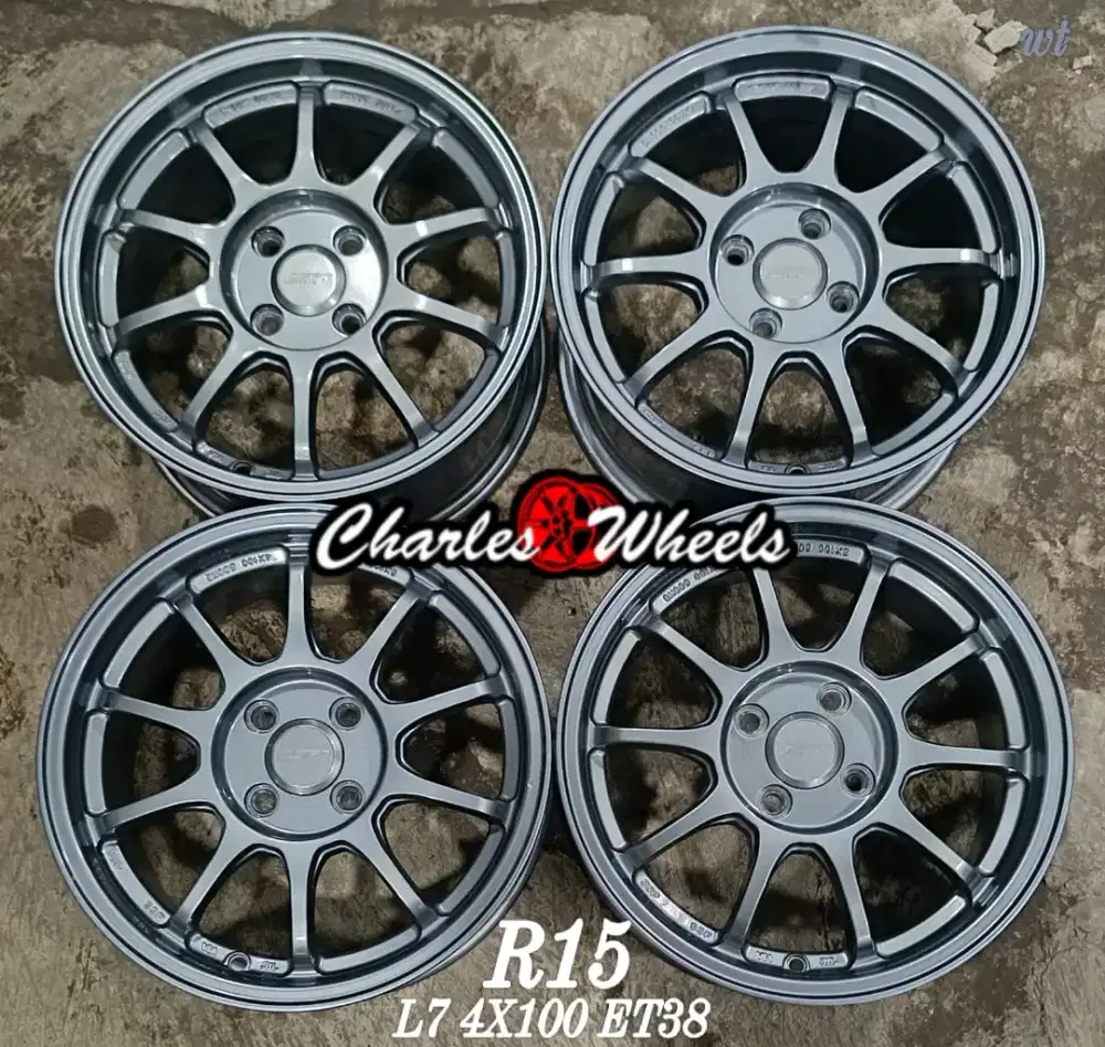 JUAL VELG SSR TYPE F R15 4X100 VIOS JAZZ SIGRA AGYA DLL