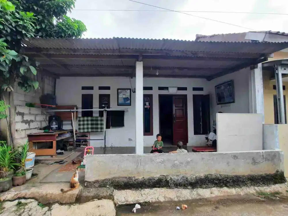Rumah murah -+100mtr 550jt pinggir jln Tugu Macan Raga Jaya Citayam