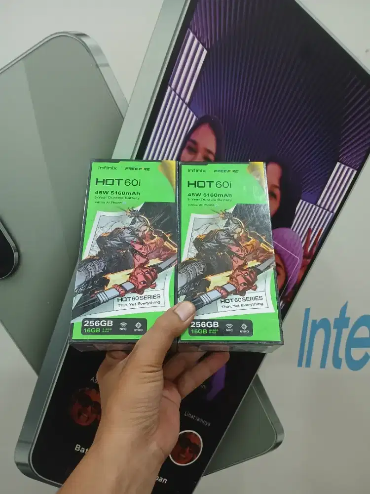 FAST RESPON WA Infinix Hot 60i NFC 8+8/256 Garansi resmi 1thn
