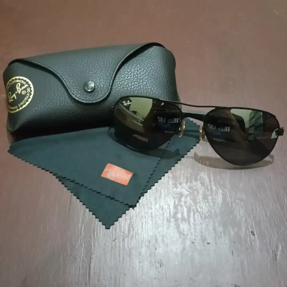 Kacamata Ray-Ban Aviator Classic (Black Frame)
