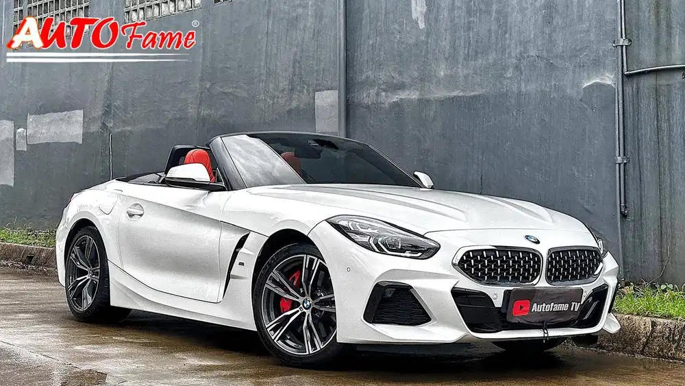 KM 4RB BMW Z4 sDrive3.0i M Sport G29 San Francisco White On Red 2021