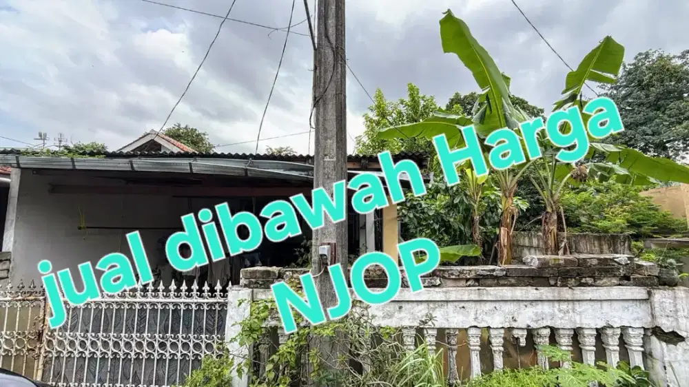 Jual Cepat Rumah Murah Pusat Kota Bekasi Bebas Banjir