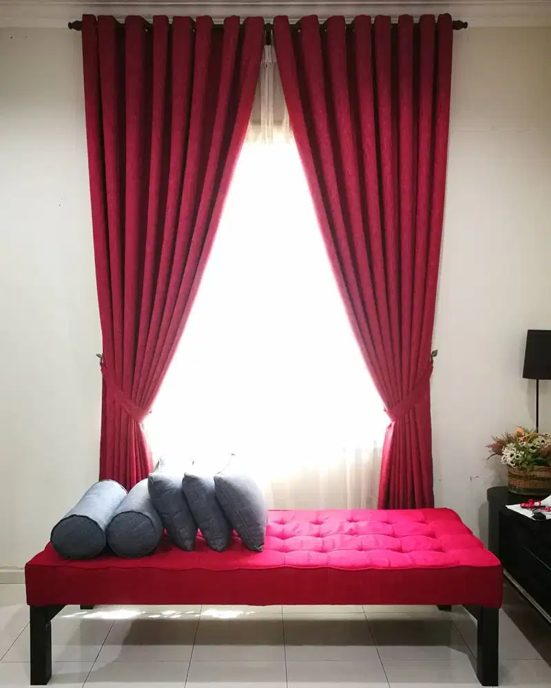 Beli Tirai Gorden Jendela Gordyn Mewah Hordeng Model Terbaru Murah