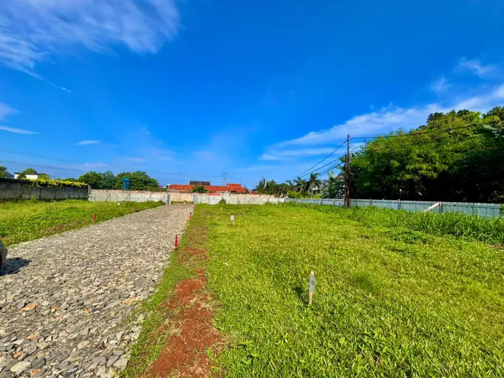 Dekat Reni Jaya, Kavling Pamulang Akses Jalan 2 Mobil