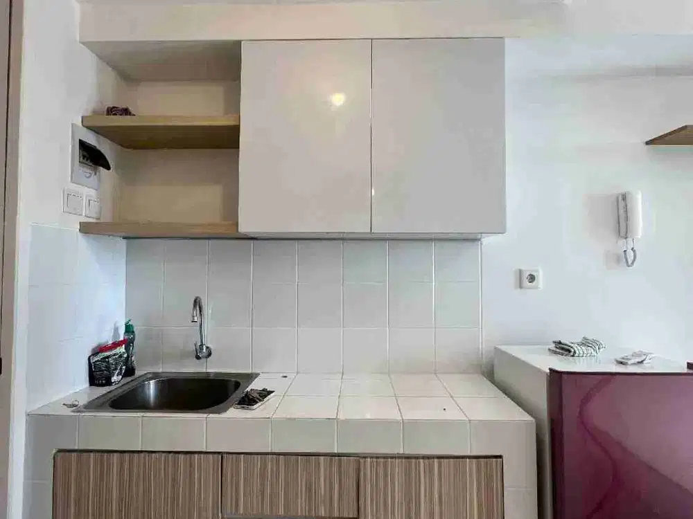 dijual cepat apartemen tokyo riverside pik 2 furnish siap huni view pool