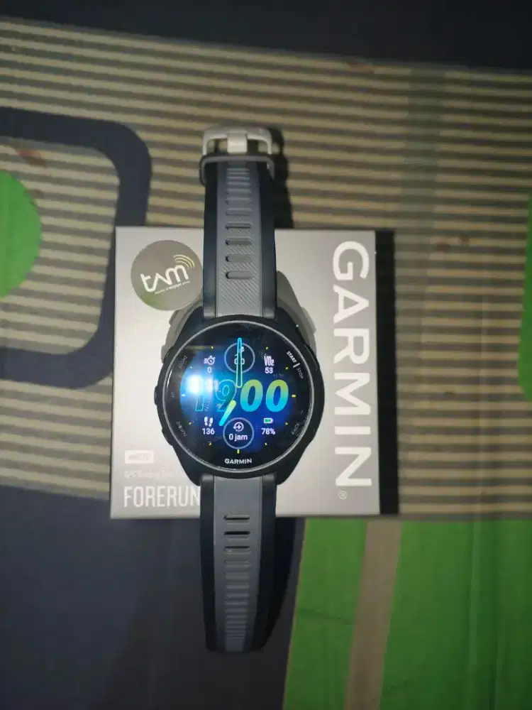 Garmin forrunner 165 black