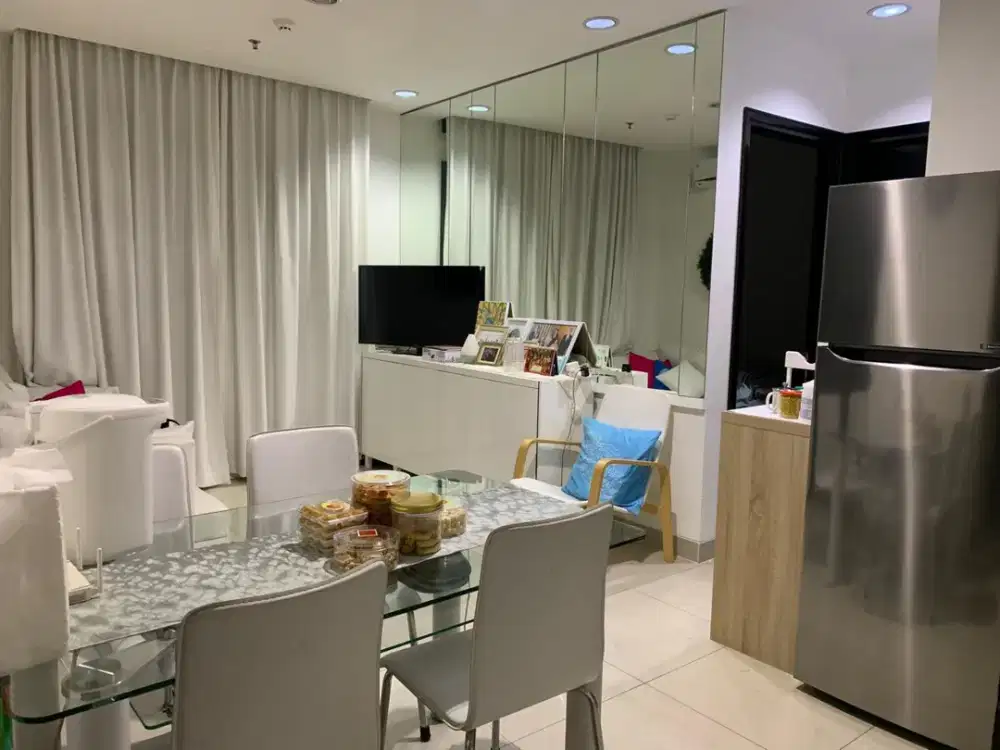 Jual cepat apartemen CBD Pluit emporium 63m 3kamar furnish bagus