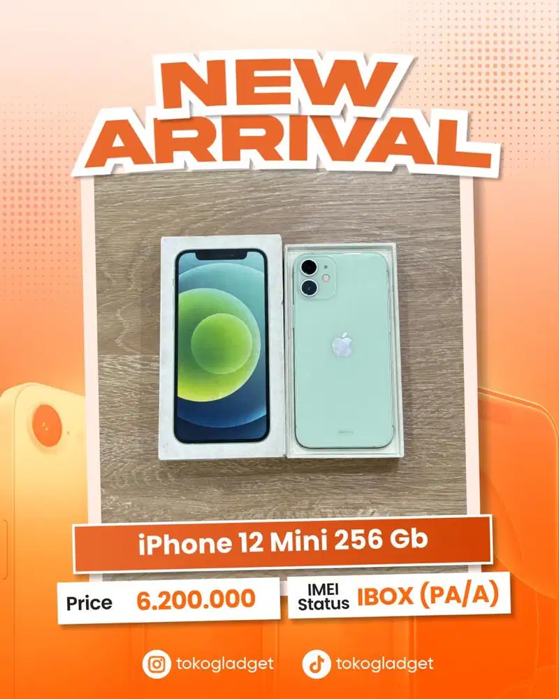 iPhone 12 Mini 256 Gb ex IBOX