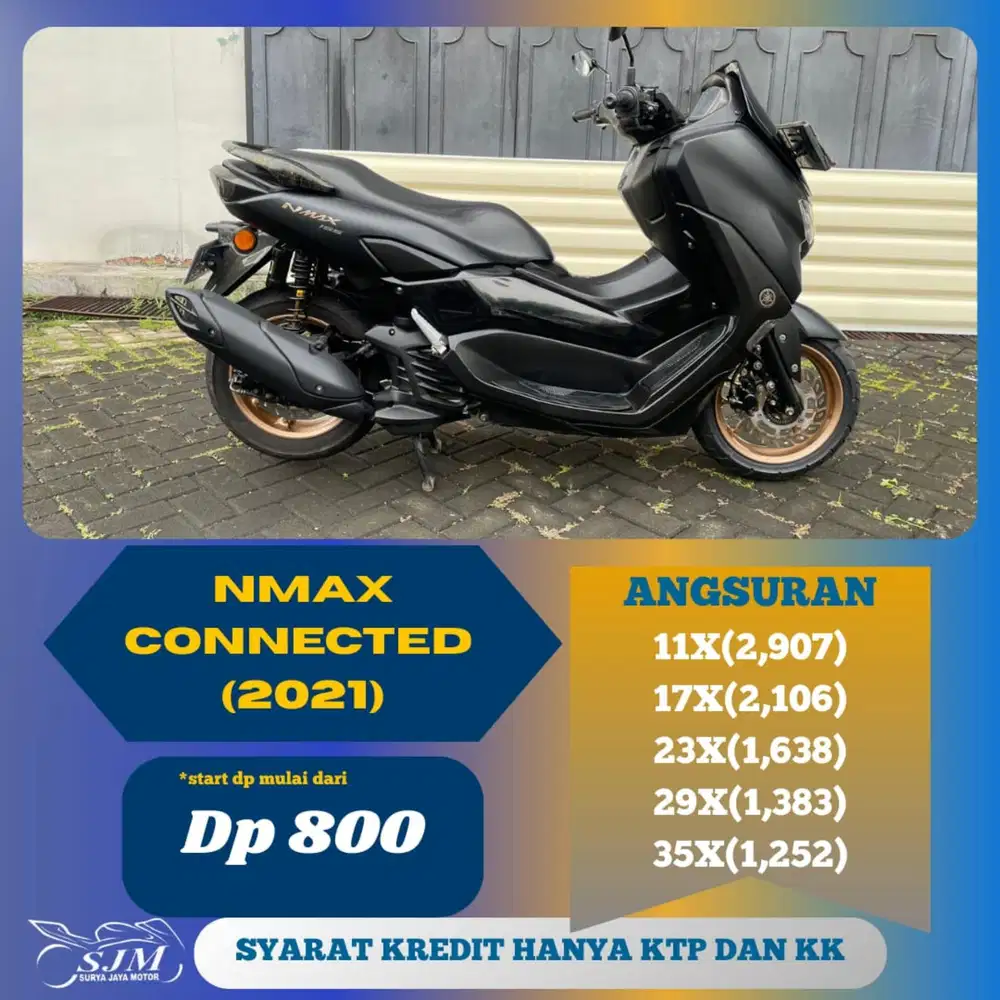 YAMAHA NMAX CONNECTED 2021 MESIN HALUS