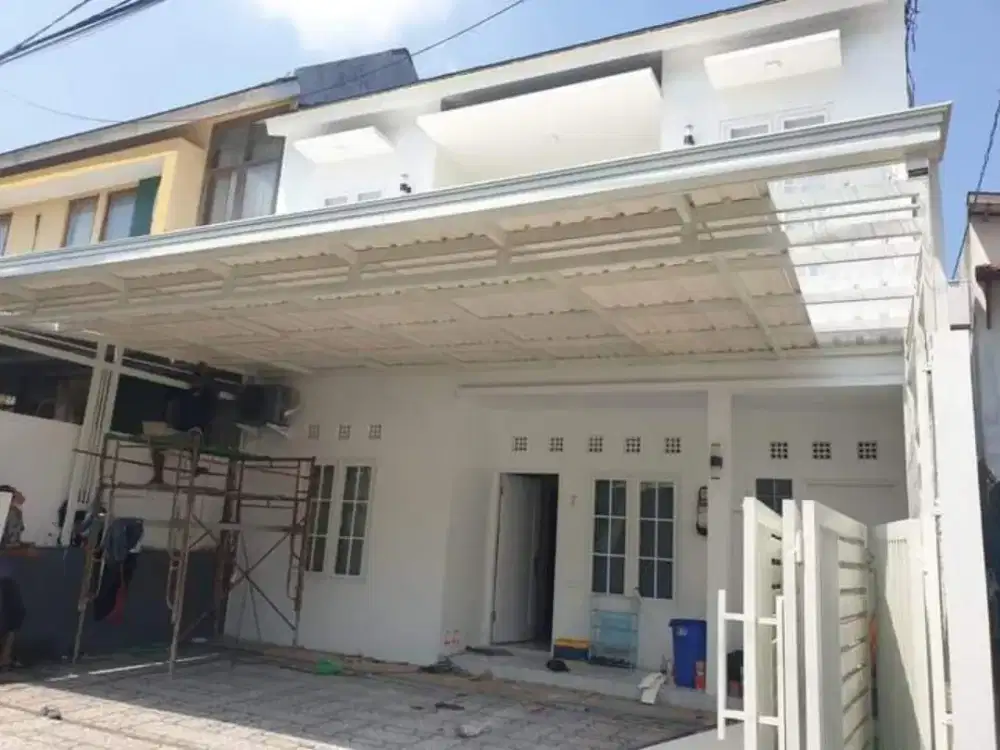 kanopi besi hollow galvanis model profilan