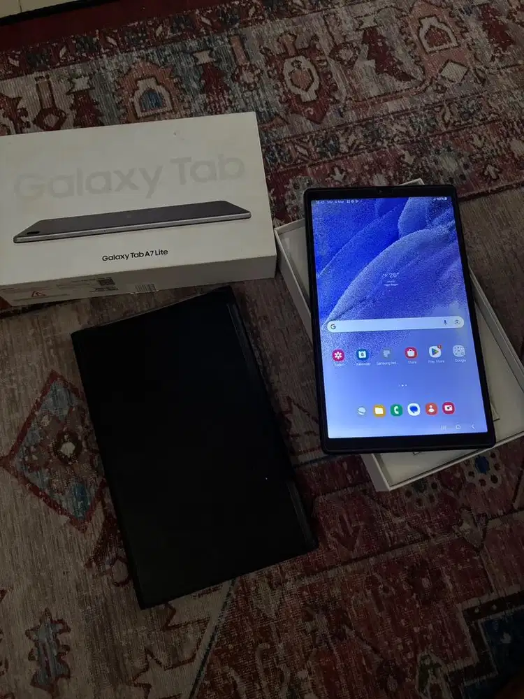 Samsung Tab A7 Lite Lengkap Bisa sim card