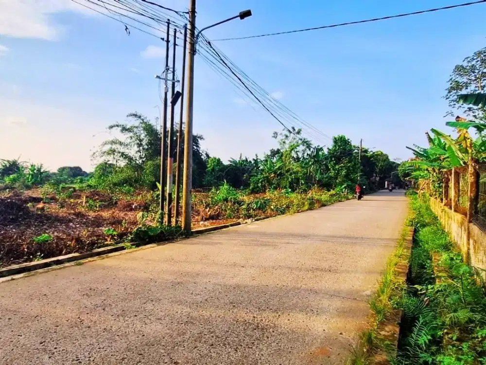 Kavling Tepi Jalan 1 Jt-an Dekat Stasiun Jatake BSD, SHM Terjamin