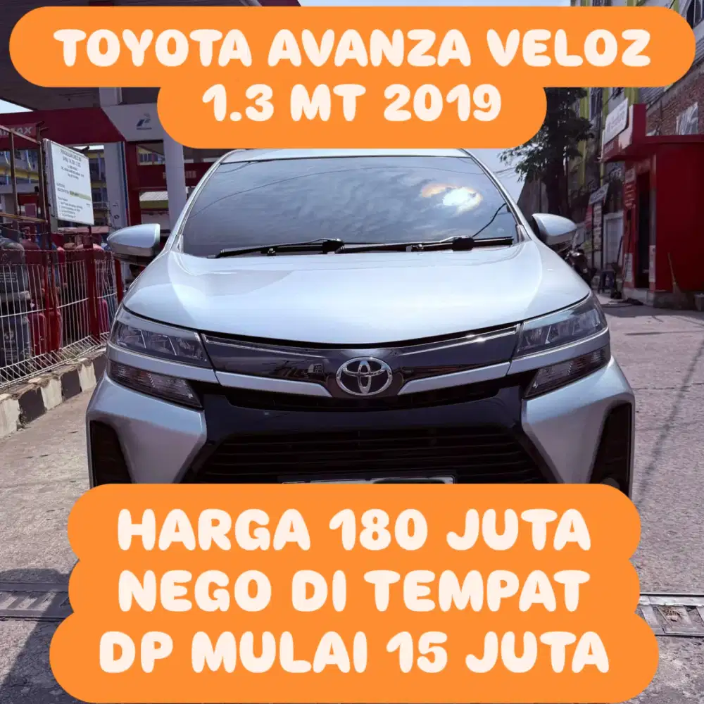 Toyota Avanza Veloz 2019 Bensin DP 15 JUTA