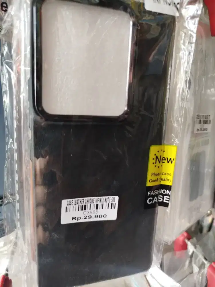 CASE LEATHER CHROME INFINIX NOTE 50S