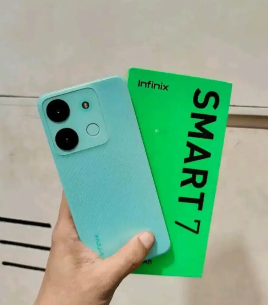 Infinix smart 7 Ram 4+3/64 GB fullset