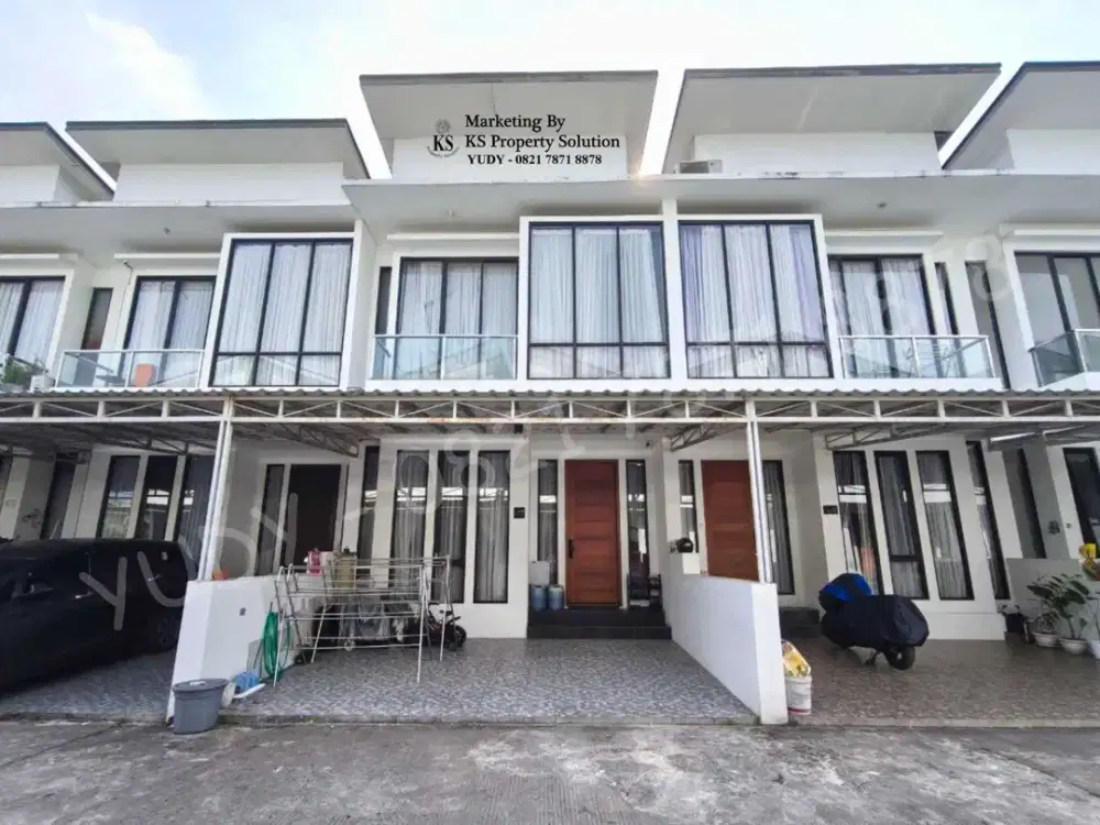 Dijual Townhouse 2 Lantai Full Interior di Seduduk Putih, Kel. 8 Ilir, Kec. Ilir Timur II, Palembang – LT 90 m², LB 140 m², One Gate System
