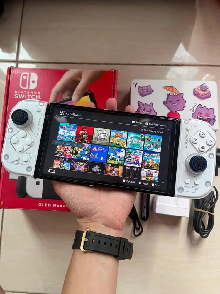 Nintendo Switch OLED 512GB Original Fullset