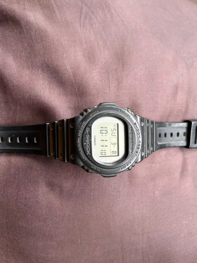 Casio G-Shock Digital Black Classic – Jam Tangan Pria Original (Used)