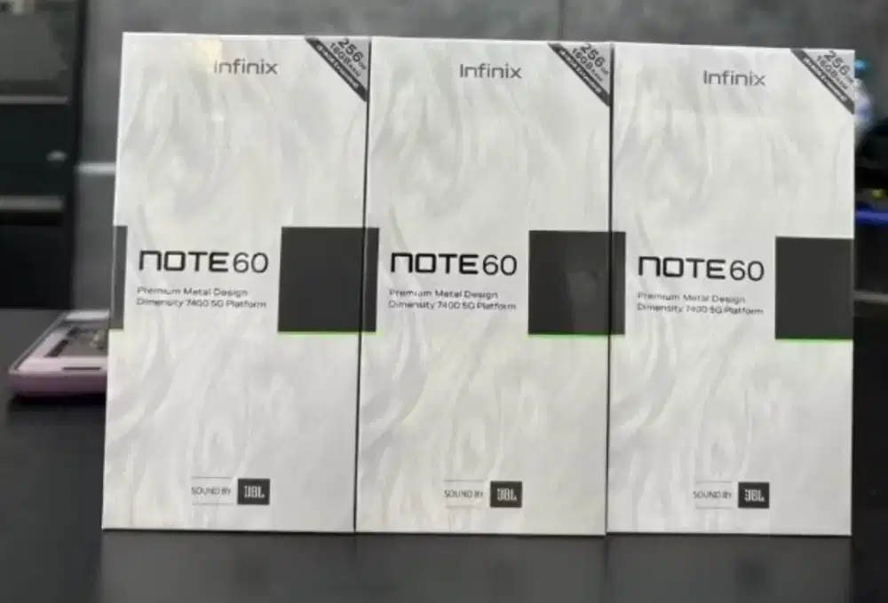 Promo INFINIX NOTE 60 8/256 GB NEW SEGEL