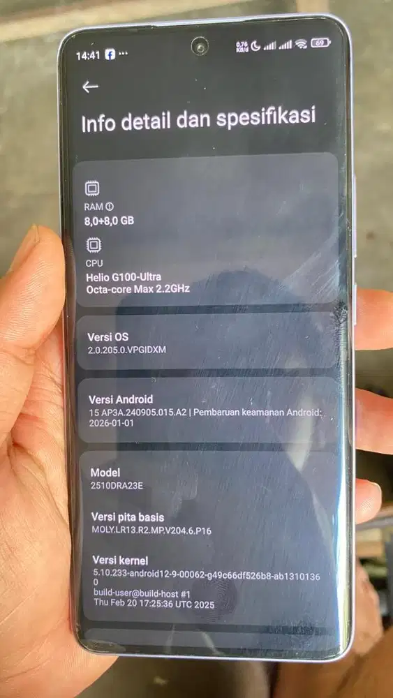 Jual cepat redmi note 15