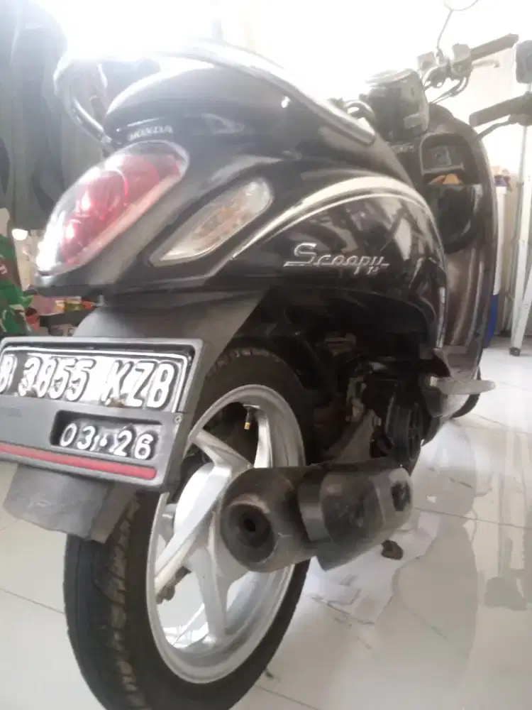 Scoopy kesayangan emak emak