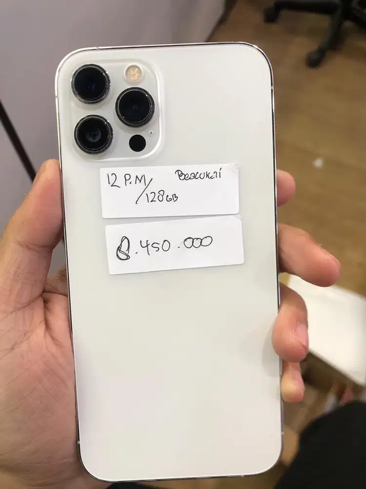 iPhone 12 Pro Max 128GB Silver Beacukai