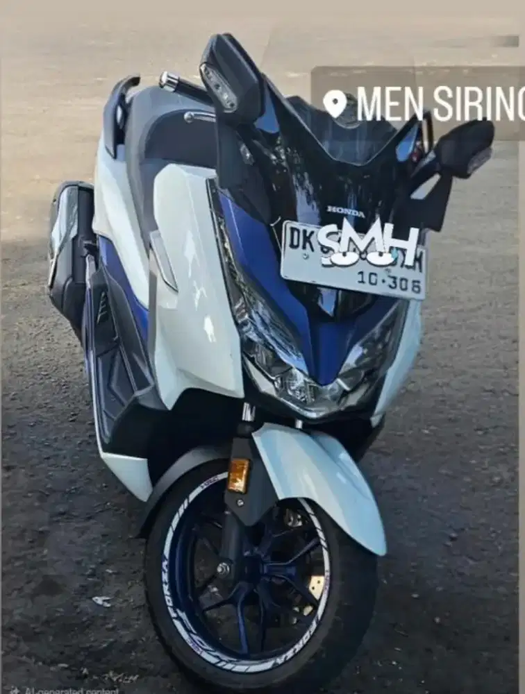 Forza putih biru 250