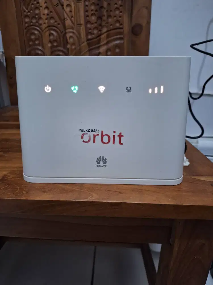 Modem WiFi Telkomsel Orbit Huawei 4G LTE – Kondisi Normal