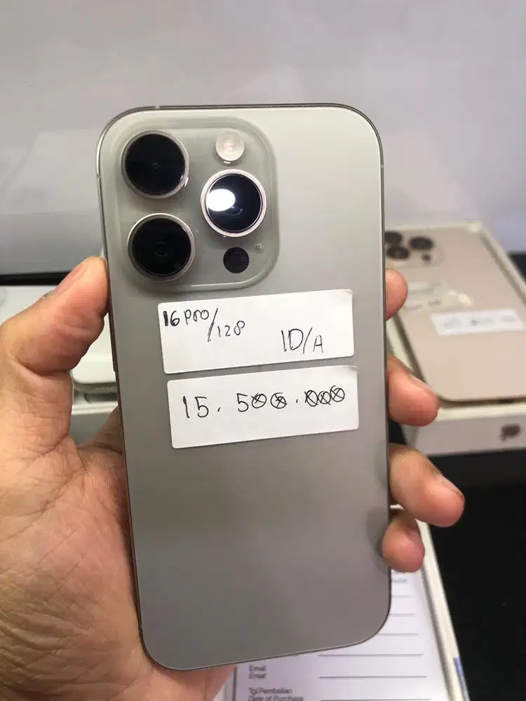 Iphone 16 Pro 128GB Ex Ibox Natural