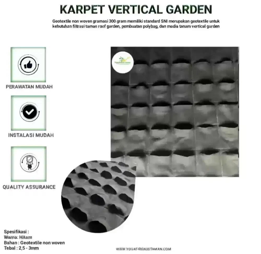 Karpet vertikal permeter