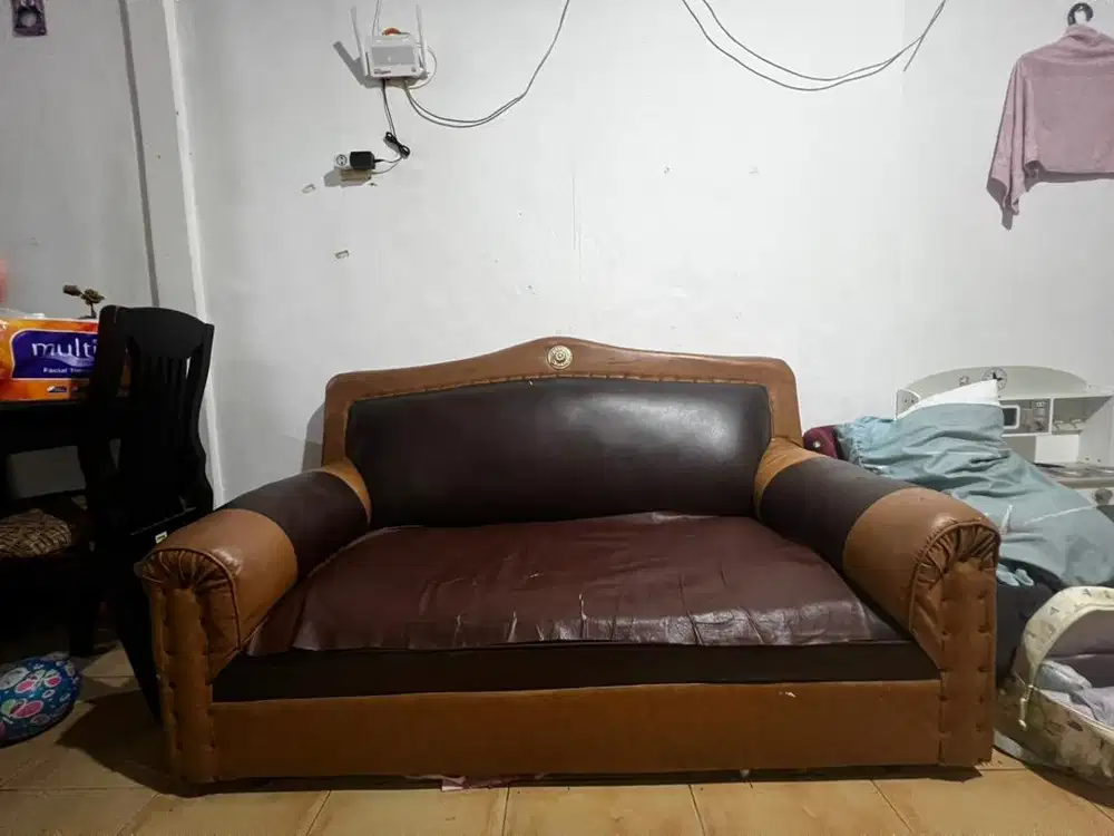 Sofa Set Coklat