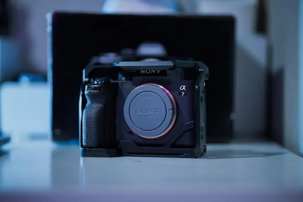 Sony A7IV Body Only Fullset Original Free Rig Cage