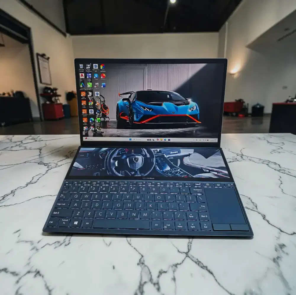 Asus ZenBook Duo Dual Screen RAM 16GB SSD 1TB Dual VGA Nvidia