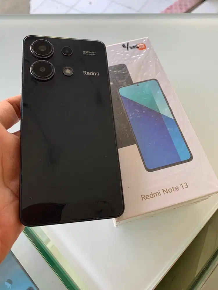 Redmi note 13 8/256 fulset ori bawaan