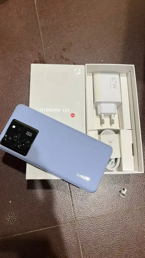 Xiaomi 13T Ram 12/256gb Warna Blue Kondisi Second Like new Fullset