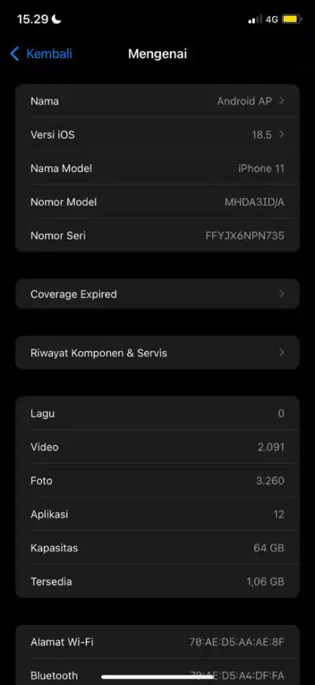 iPhone 11 64 GB ibox