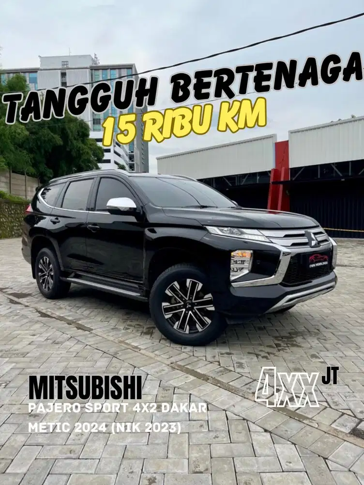 [Low KM 15 ribu] Mitsubishi Pajero Sport 4x2 Dakar AT 2024 (NIK 2023)