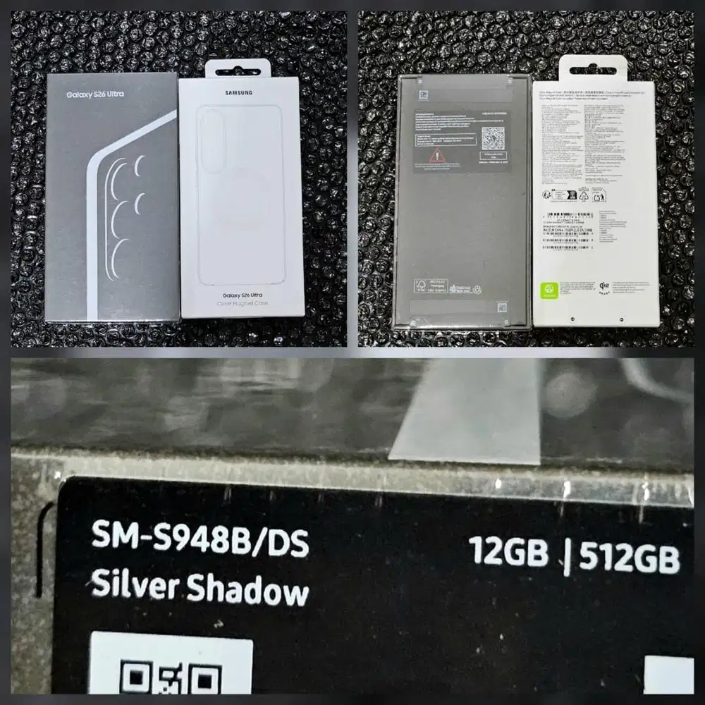 New segel s26 ultra 12/512 silver shadow