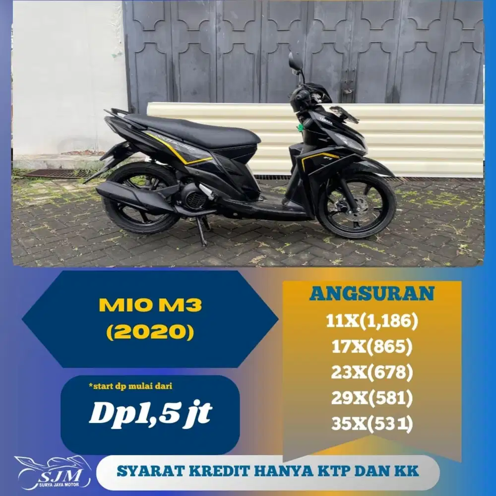 YAMAHA MIO M3  2020 MESIN HALUS
