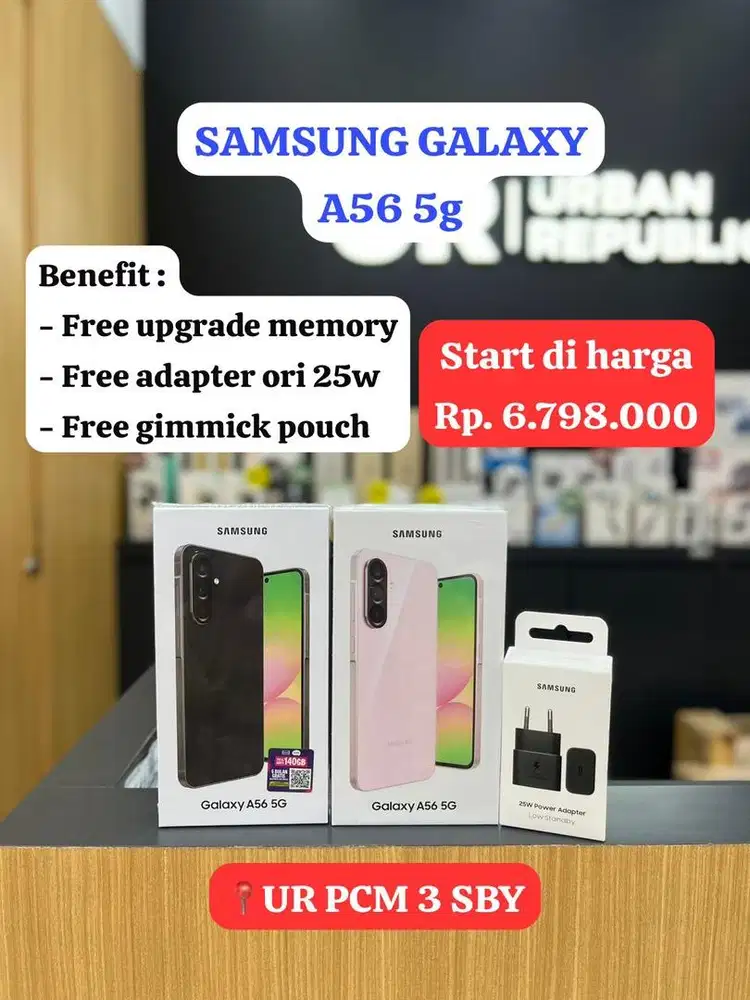 PROMO SAMSUNG A56 FREE ADAPTOR