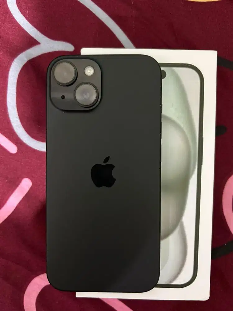 iPhone 15 128GB Black Mulus Likenew