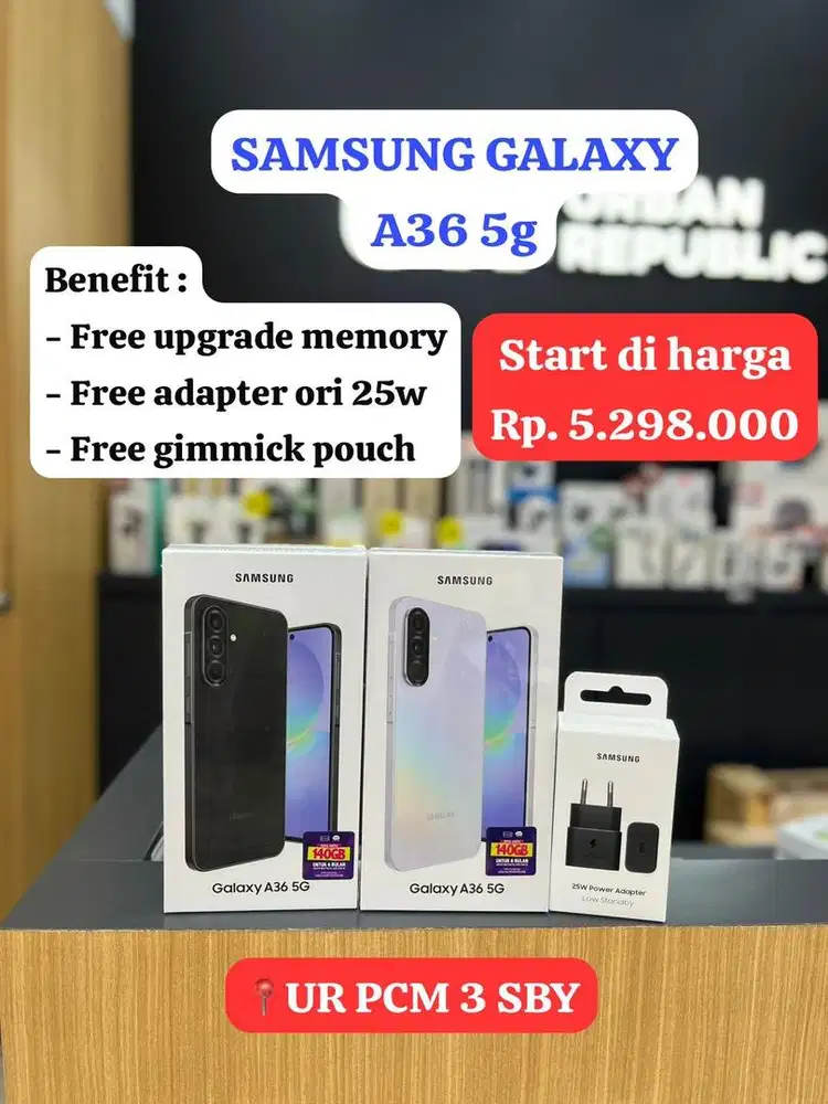 PROMO SAMSUNG A36 FREE ADAPTOR