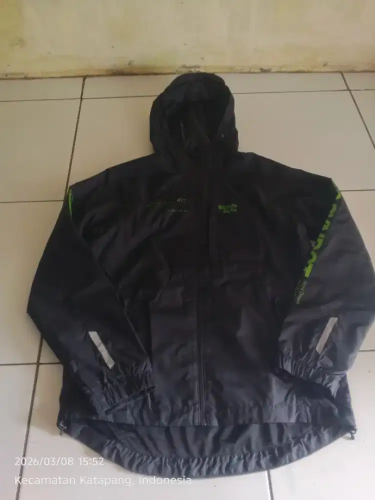 Jaket bloods actv reg jacket outdoor cyc steady 03 black original