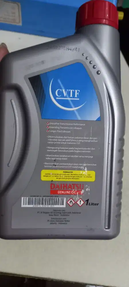 Oli Transmisi Automatic CVT 1 Liter, Original