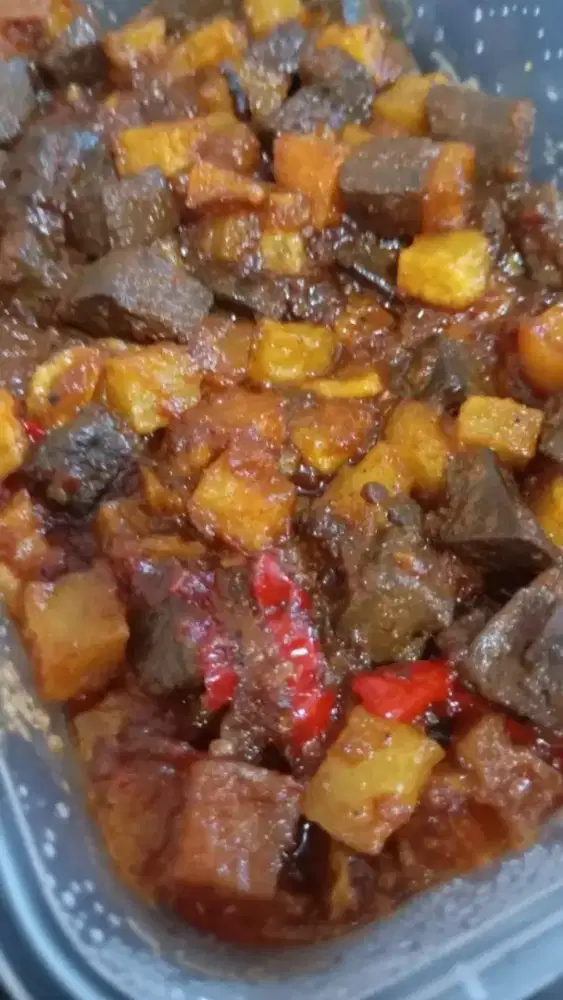 Sambal Goreng Kentang Ati